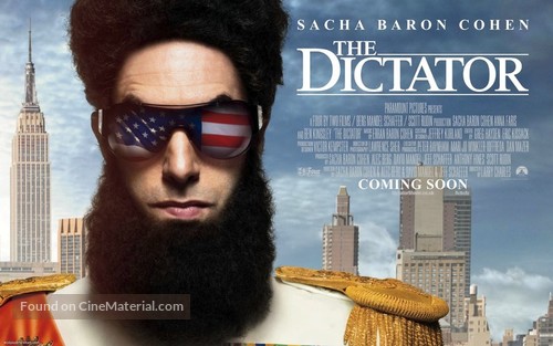 The Dictator - British Movie Poster