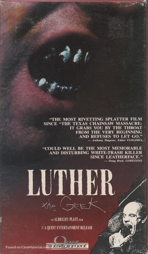 Luther the Geek - Movie Cover