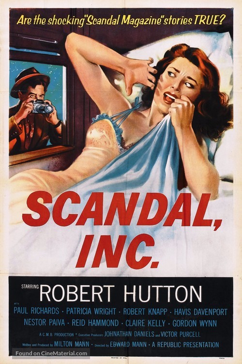 Scandal Incorporated - Movie Poster