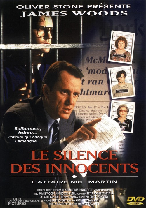 Indictment: The McMartin Trial - French DVD movie cover