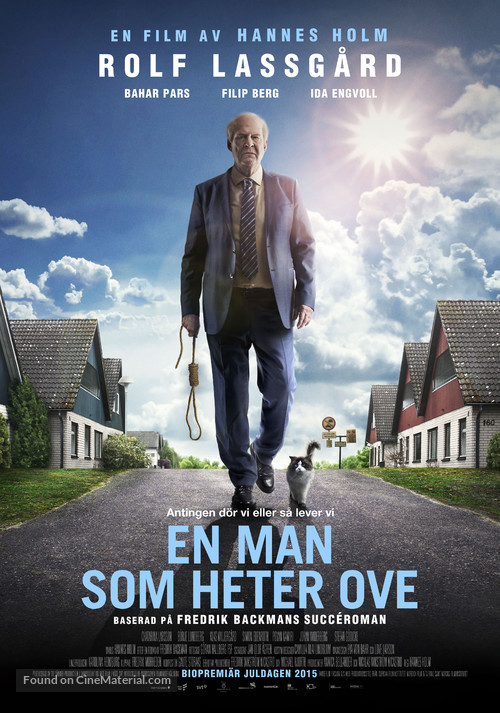 En man som heter Ove - Swedish Movie Poster