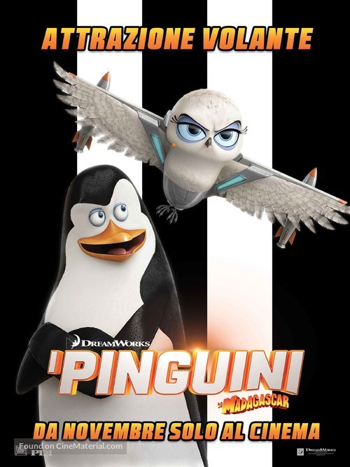 Penguins of Madagascar - Italian Movie Poster