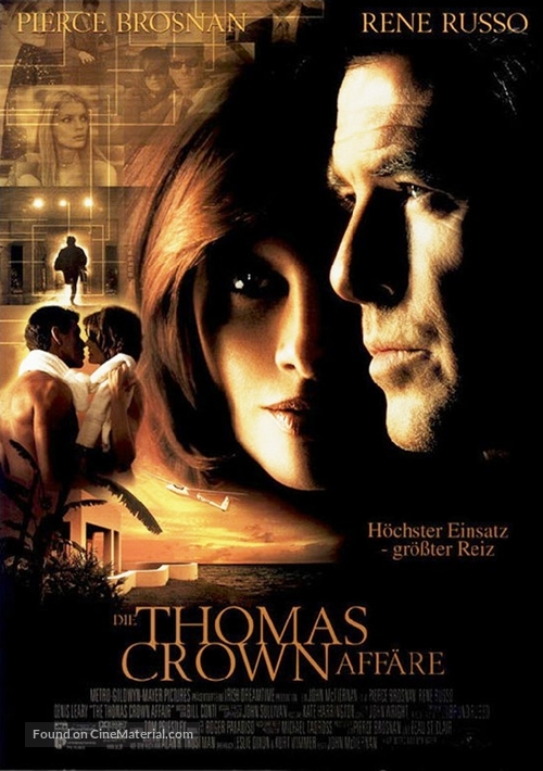 The Thomas Crown Affair - German Movie Poster