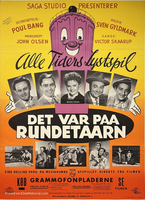 Det var paa Rundetaarn - Danish Movie Poster