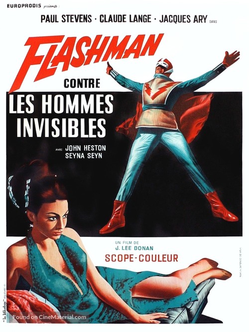Flashman - French Movie Poster
