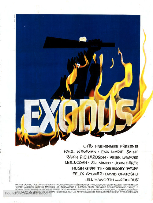 Exodus - French Movie Poster