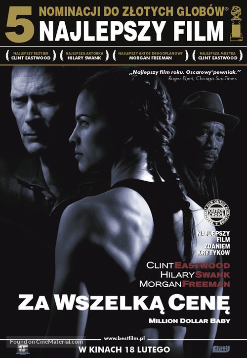 Million Dollar Baby - Polish Movie Poster