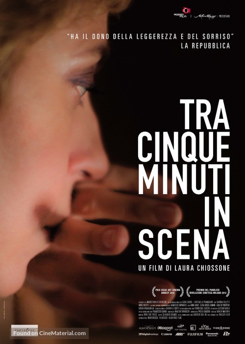 Tra cinque minuti in scena - Italian Movie Poster