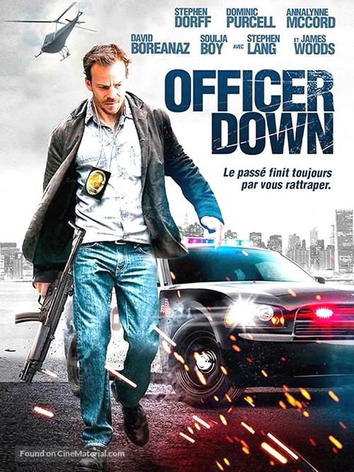 Officer Down - French DVD movie cover