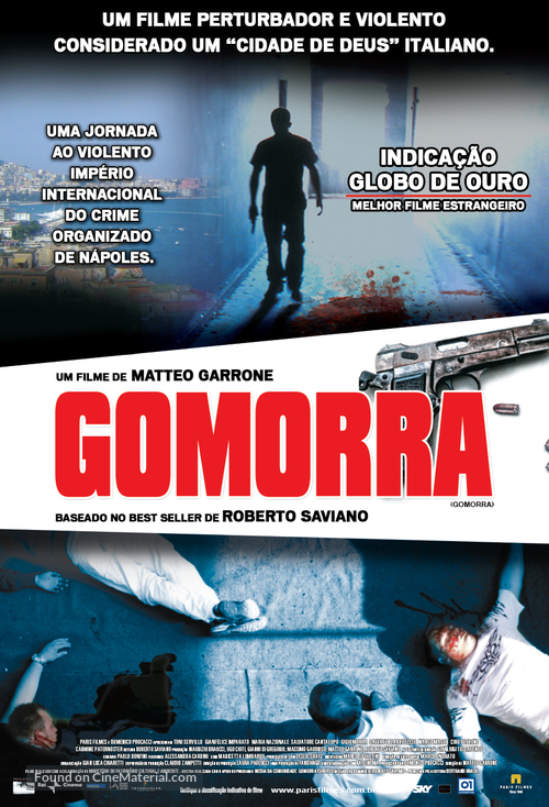 Gomorra - Brazilian Movie Poster