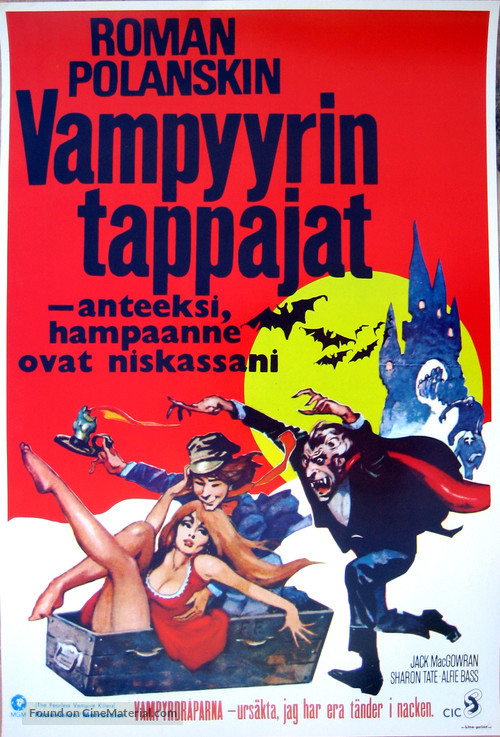 Dance of the Vampires - Finnish Movie Poster