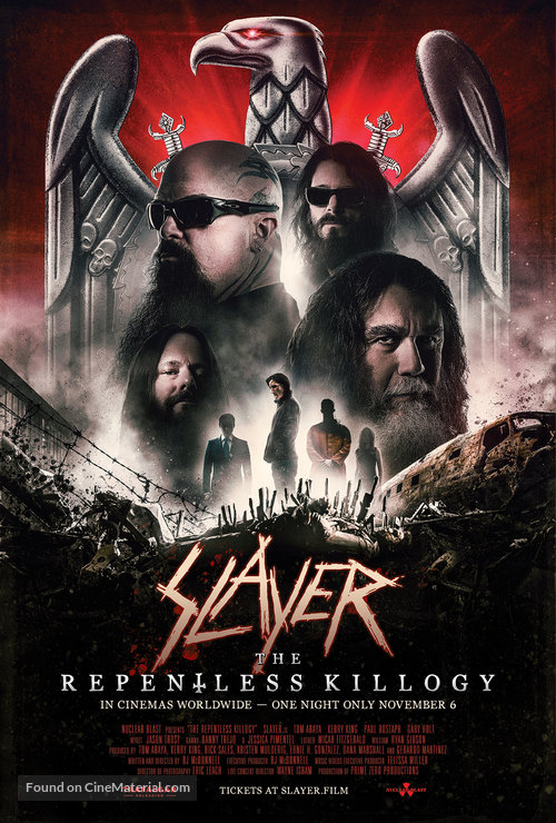 Slayer: The Repentless Killogy - British Movie Poster