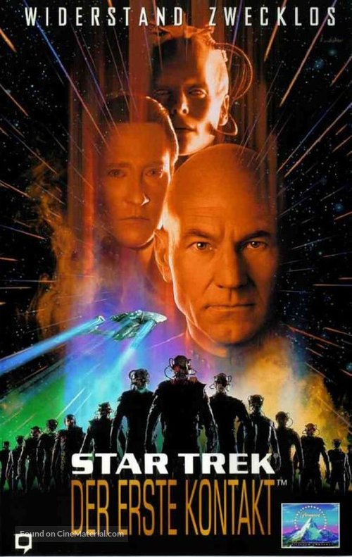 Star Trek: First Contact - German Movie Cover