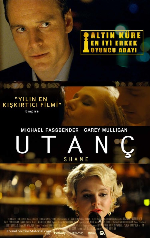 Shame - Turkish Movie Poster
