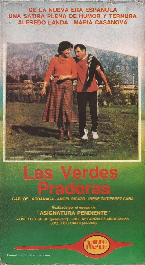 Las verdes praderas - Spanish Movie Cover