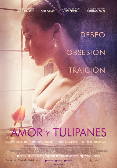 Tulip Fever - Colombian Movie Poster