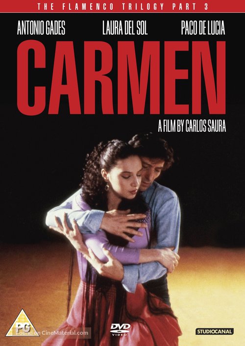 Carmen - British DVD movie cover