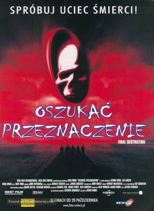 Final Destination - Polish Movie Poster