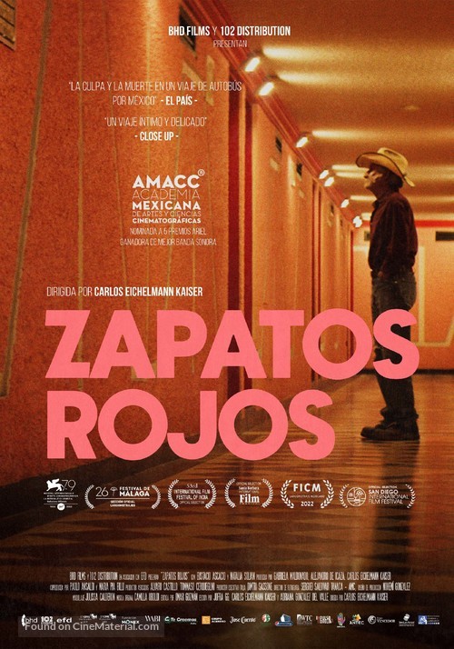 Zapatos rojos - Mexican Movie Poster