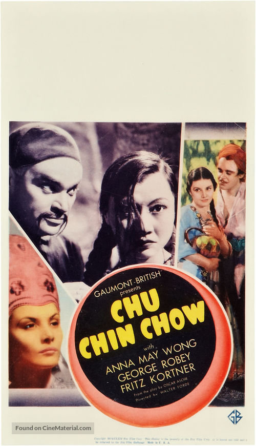 Chu Chin Chow - Movie Poster