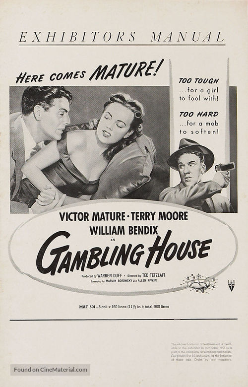 Gambling House - poster