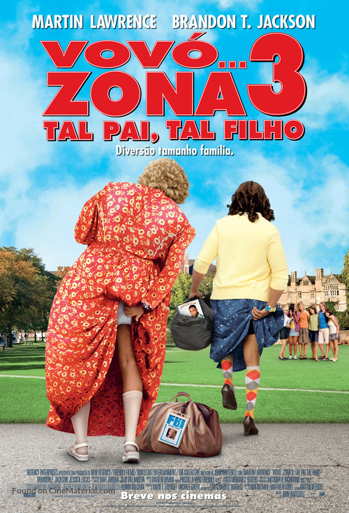 Big Mommas: Like Father, Like Son - Brazilian Movie Poster