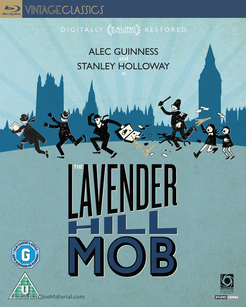 The Lavender Hill Mob - British Blu-Ray movie cover
