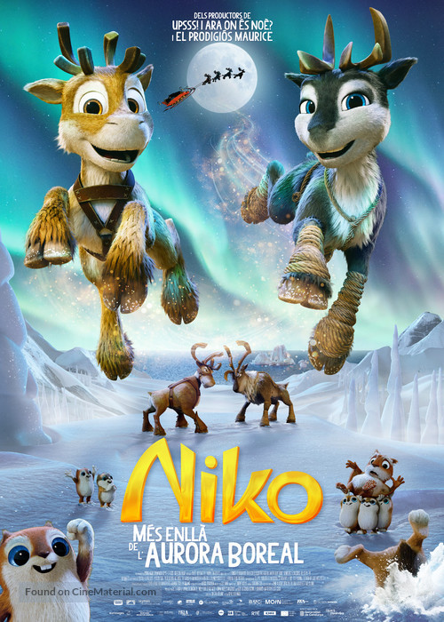 Niko - Beyond the Northern Lights - Andorran Movie Poster