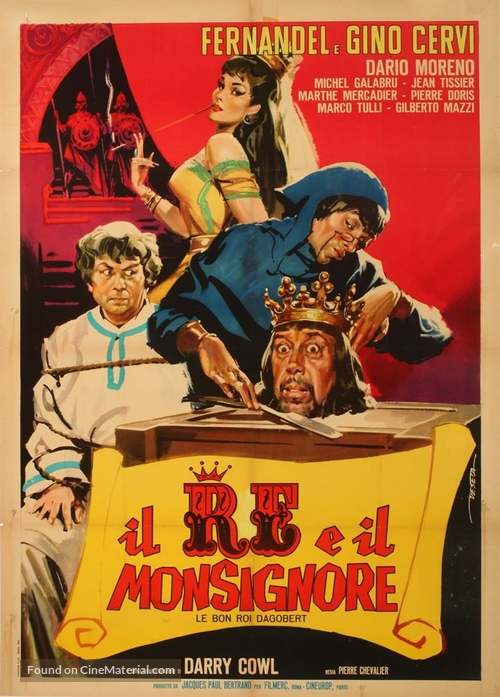 Bon roi Dagobert, Le - Italian Movie Poster