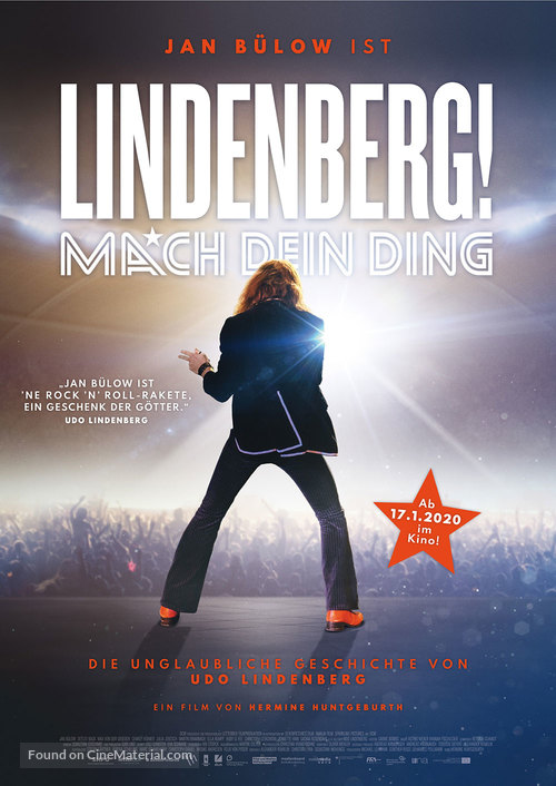 Lindenberg! Mach dein Ding! - Austrian Movie Poster