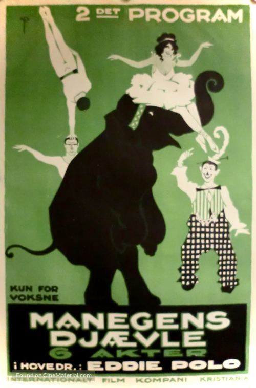 King of the Circus - Norwegian Movie Poster