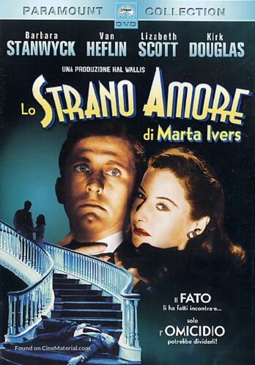 The Strange Love of Martha Ivers - Italian DVD movie cover