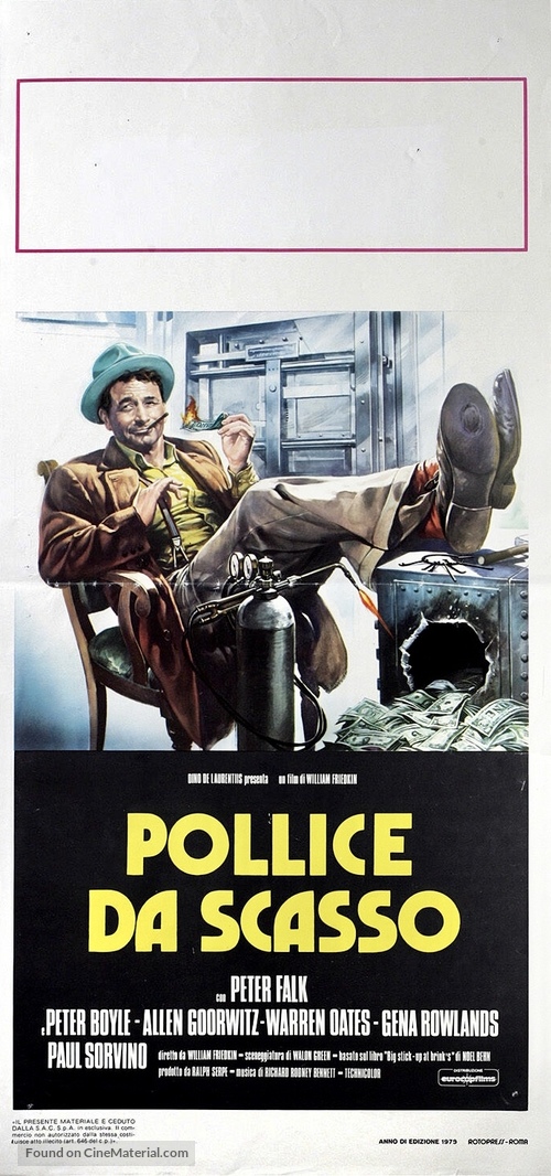 The Brink&#039;s Job - Italian Movie Poster