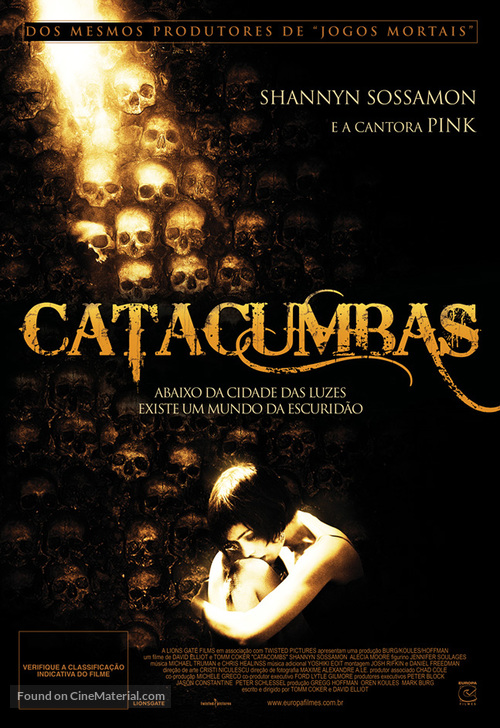 Catacombs - Brazilian Movie Poster