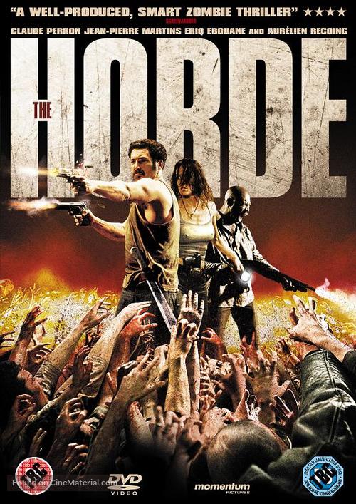 La horde - British DVD movie cover