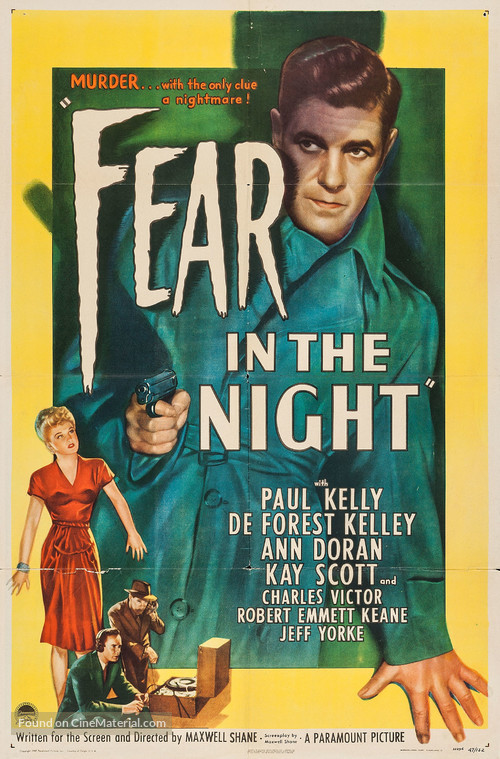 Fear in the Night - Movie Poster