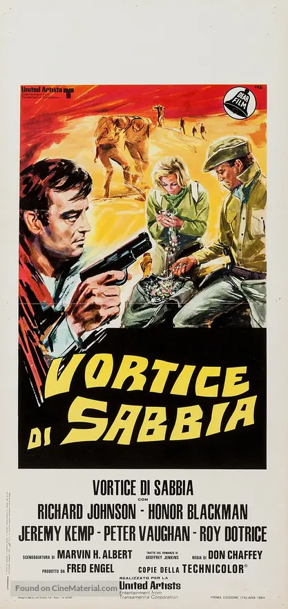 A Twist of Sand - Italian Movie Poster