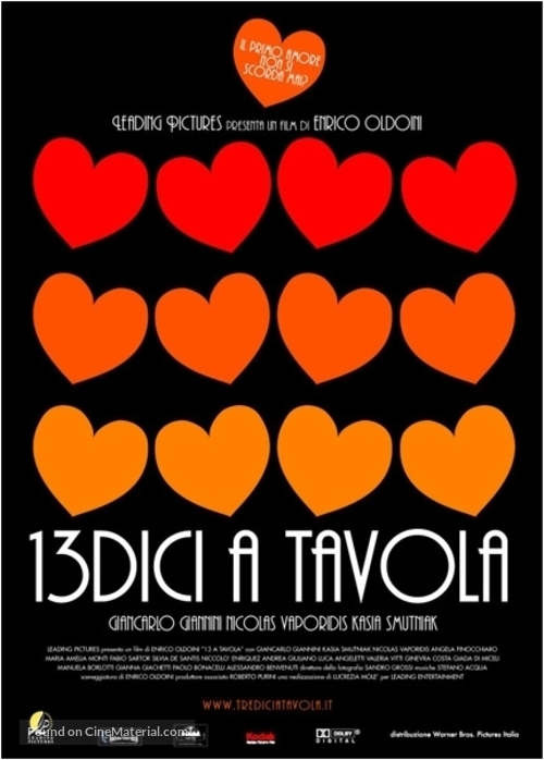 13dici a tavola - Italian Movie Poster