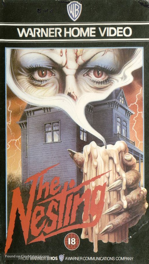 The Nesting - British VHS movie cover