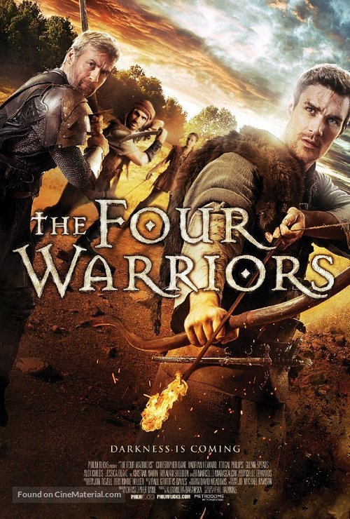 The Four Warriors - British Movie Poster