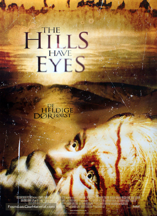 The Hills Have Eyes - Danish Movie Poster