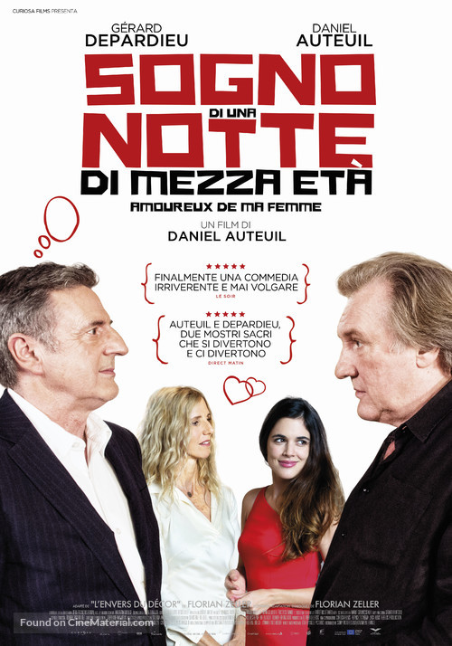 Amoureux de ma femme - Italian Movie Poster