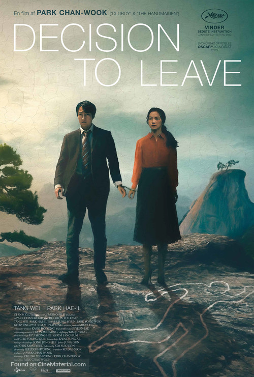 Decision to Leave - Danish Movie Poster