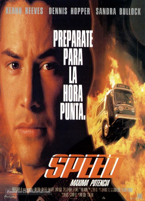 Speed - Spanish Movie Poster