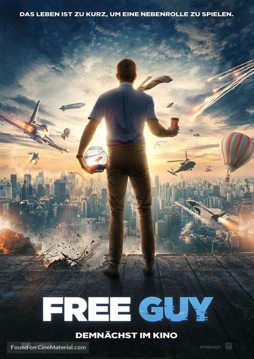 Free Guy - German Movie Poster