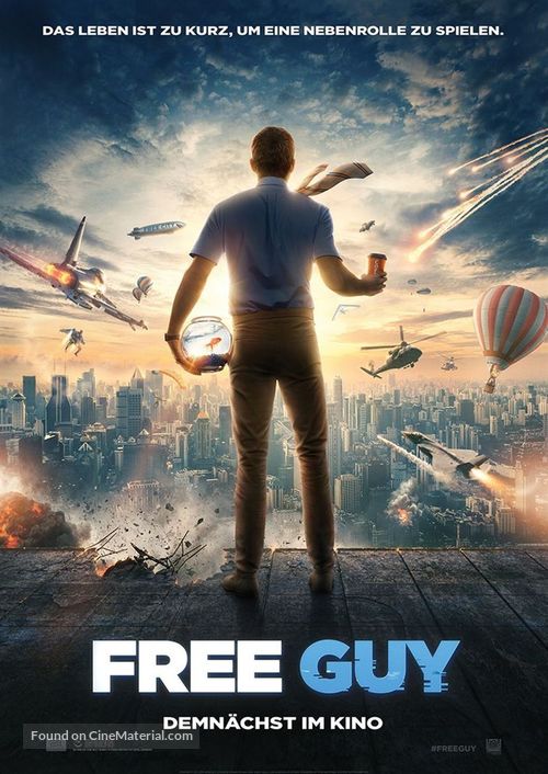 Free Guy - German Movie Poster