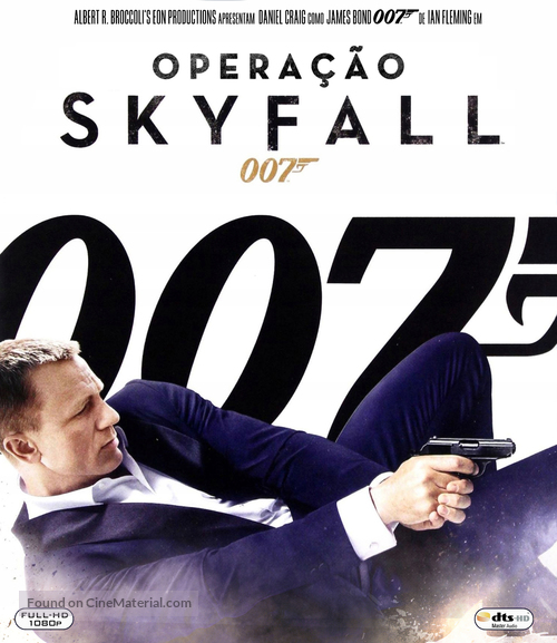 Skyfall - Brazilian Movie Cover