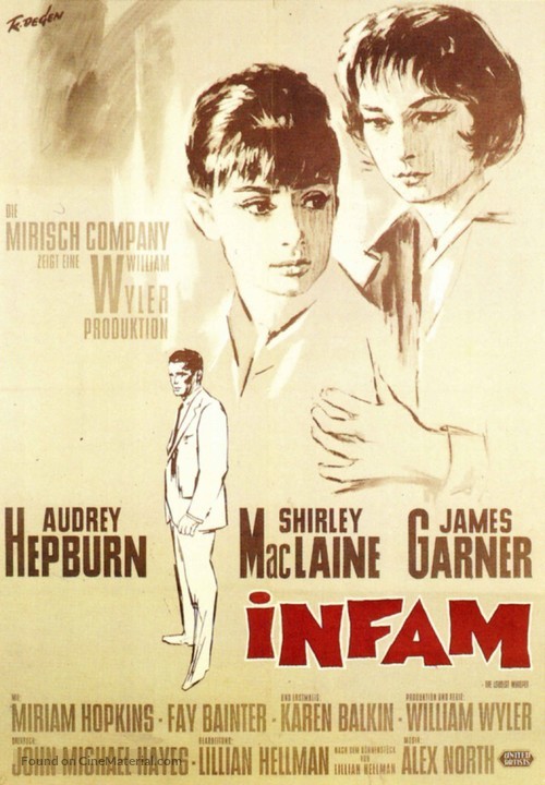 The Children&#039;s Hour - German Movie Poster