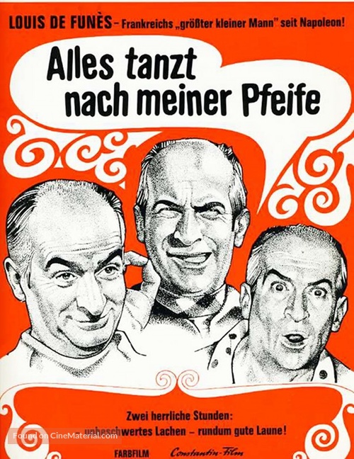 L&#039;homme orchestre - German Movie Poster