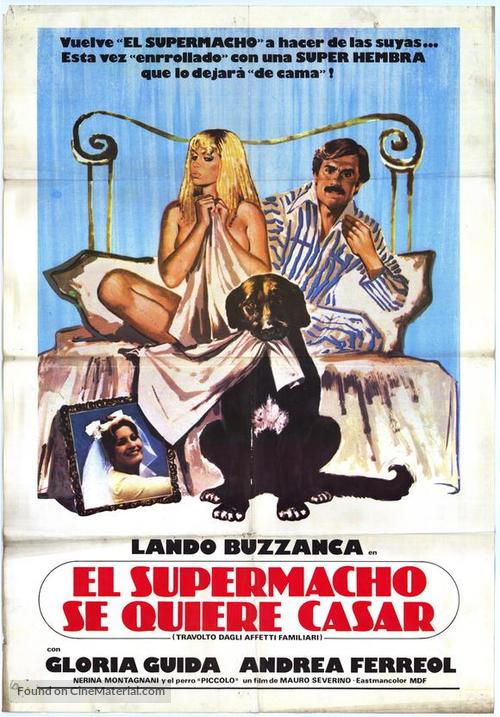 Travolto dagli affetti familiari - Spanish Movie Poster